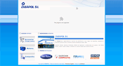 Desktop Screenshot of dibapol.com